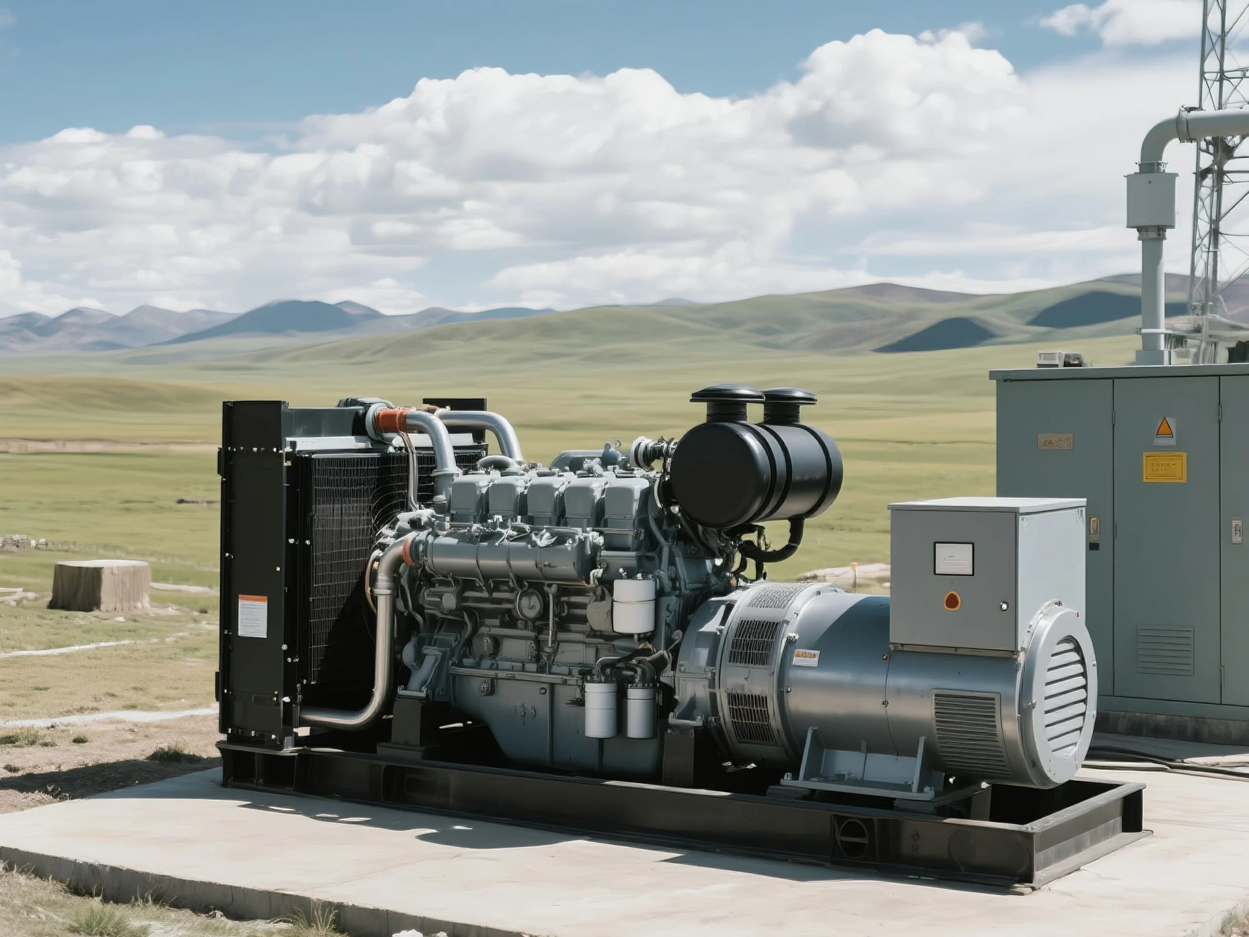 High-Altitude Diesel generator